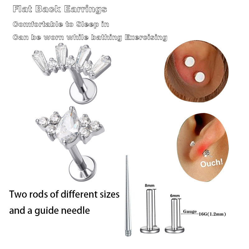 Helix Cartilage Ring - 1 Stück ASTM Titan Helix Piercing