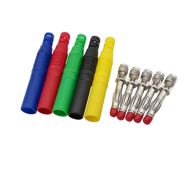 Body Jewelry 4 U - 4mm Männliche Bananenstecker Anschlüsse Lötdraht Zusammengebaute