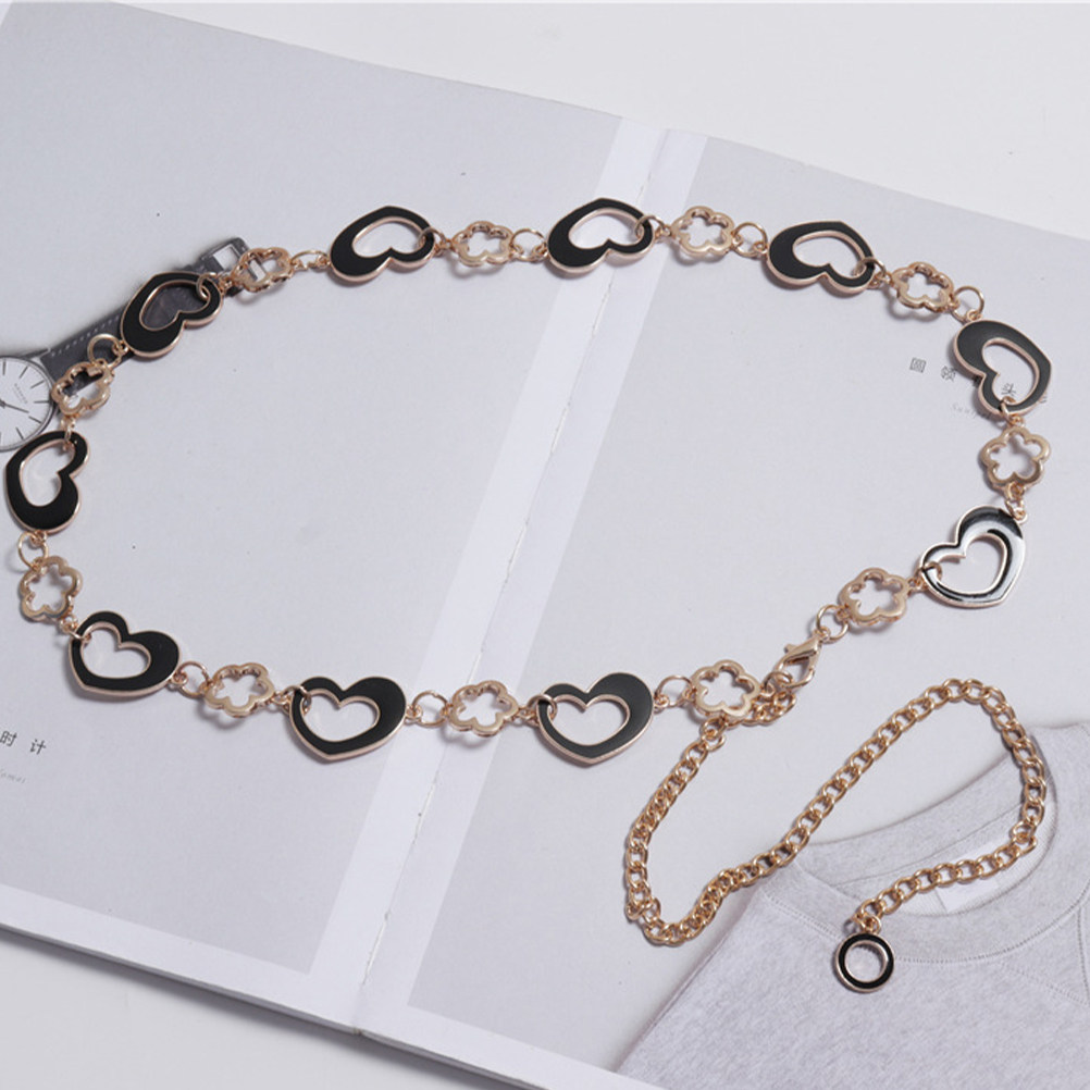 Body Jewelry High End - 1 Stück Love Waist Chain für