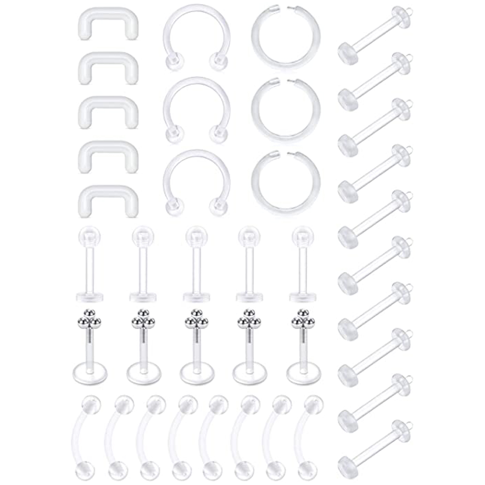 Helix Cartilage Ring - Klar Flexible Nach Vorne Helix Tragus