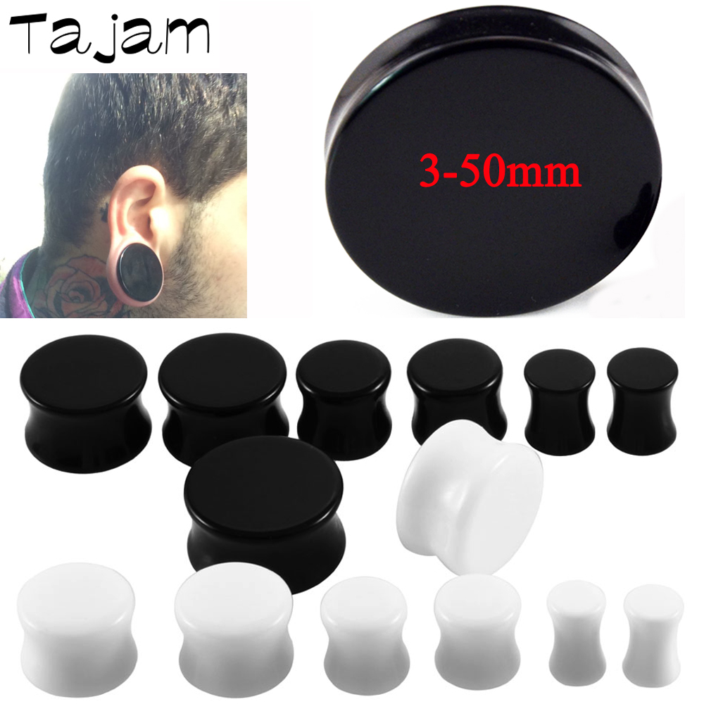Body Jewelry Gauge Sizes - 1 Paar 3 mm-50 mm große