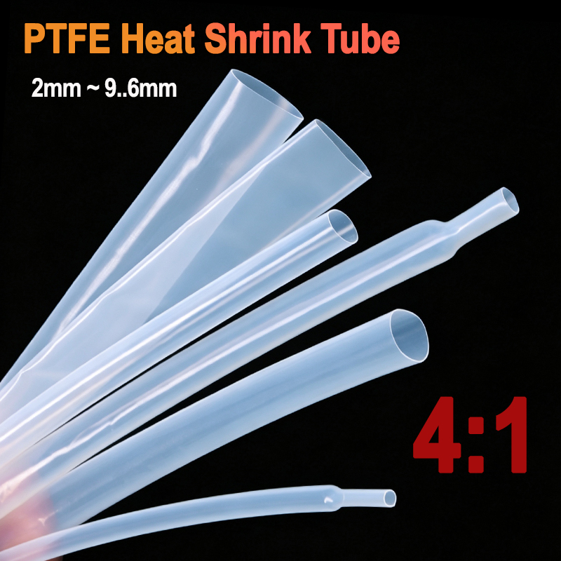 Body Jewelry 4 U - 1/5m 4:1 Transluzenter PTFE-Schrumpfschlauch Durchmesser 2mm