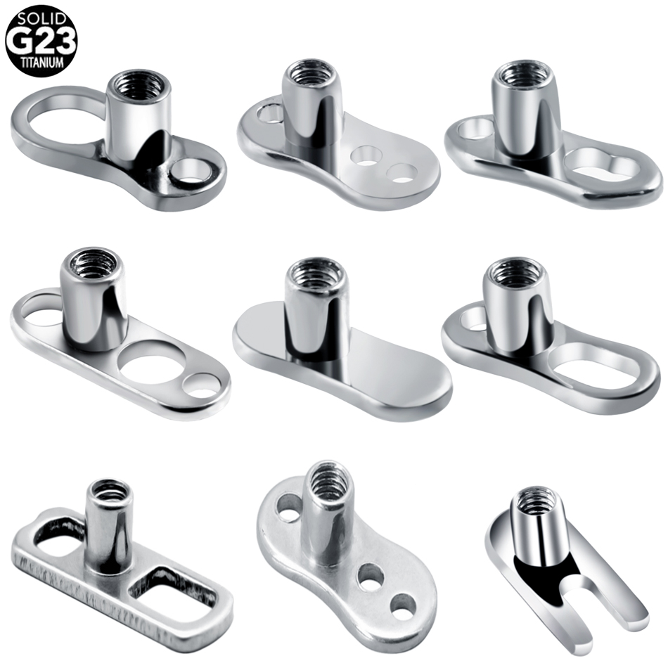 Body Jewelry Dermal - 1PC G23 Titan Piercings Micro Dermal