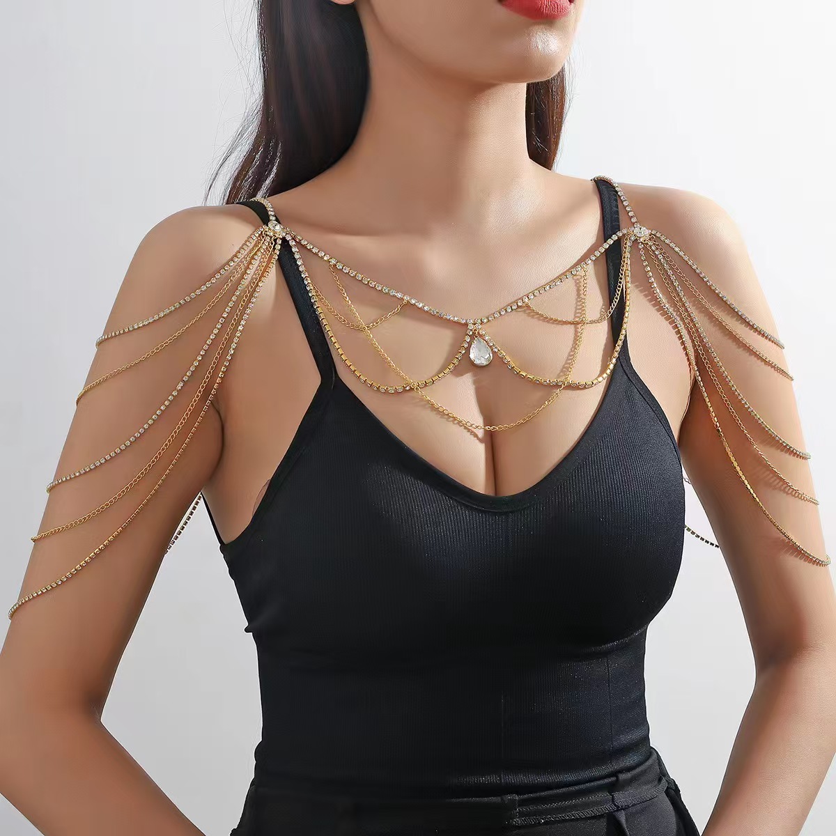 Body Jewelry Hot - Heißer Verkauf und explosive geometrische Strass