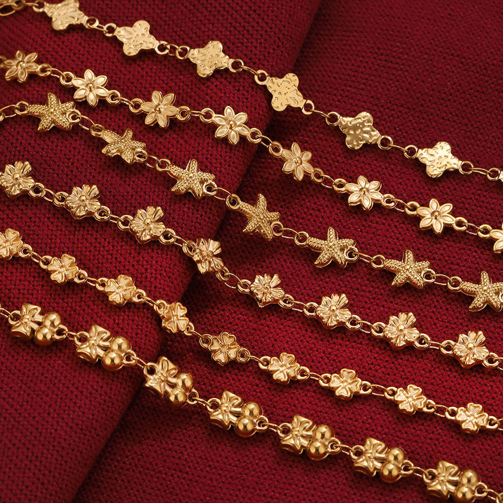 1 Meter Edelstahl Blumen-Stern – Body Jewelry In Bulk Bewertung und Preis