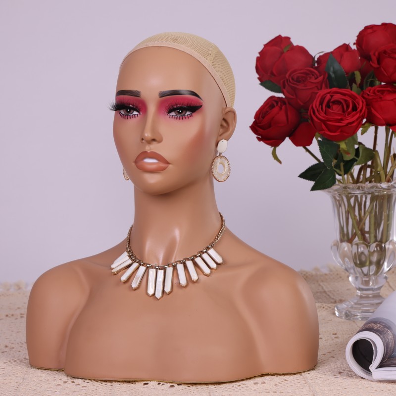 PVC-Halbkörper-Mannequin-Kopf  – Body Jewelry Stores Bewertung und Preis