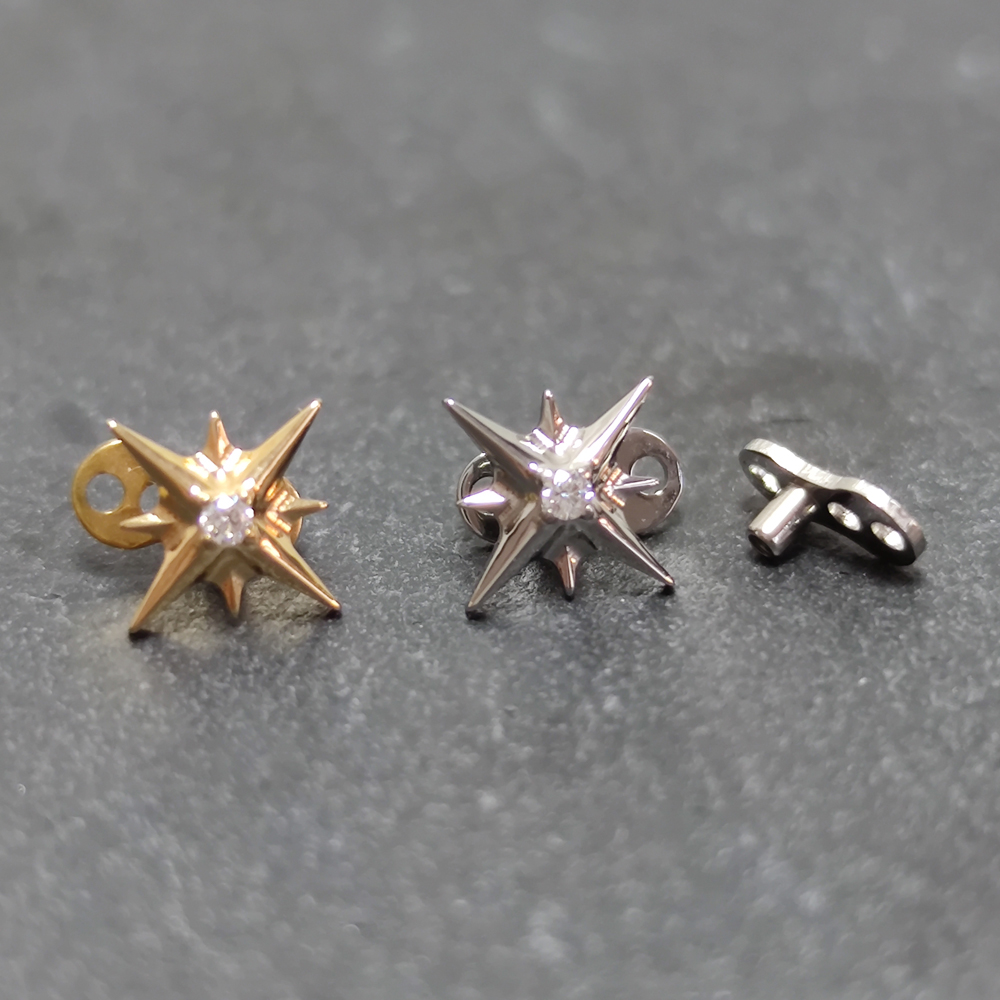 G23 Titan Zirkon Micro Dermal  – Body Jewelry Dermal Bewertung und Preis