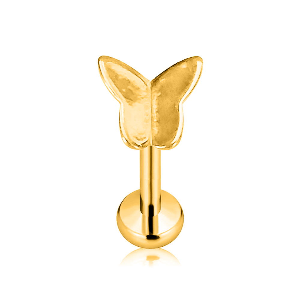 ASTM F136 G23 Titan Blume Ster – Body Jewelry Threadless Bewertung und Preis