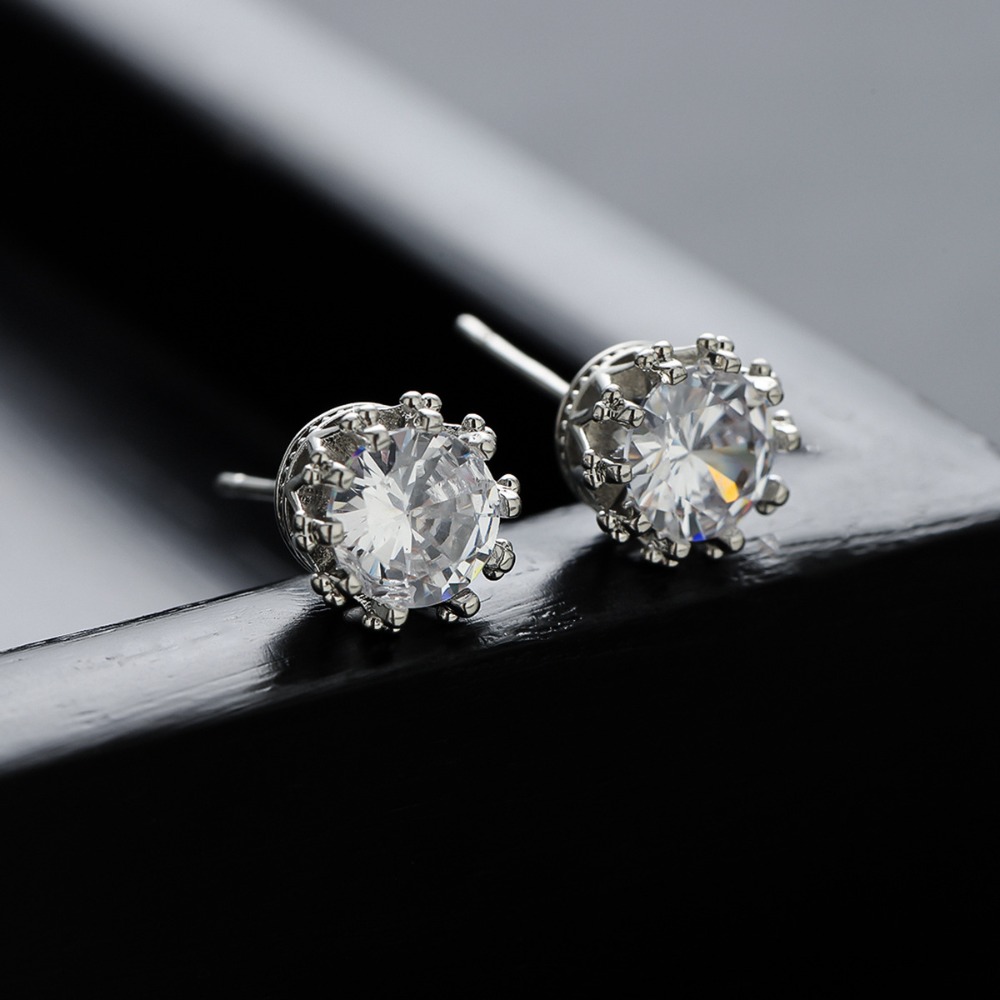 1 Paar achteckiger Stern-Zirko – Body Jewelry High End Bewertung und Preis