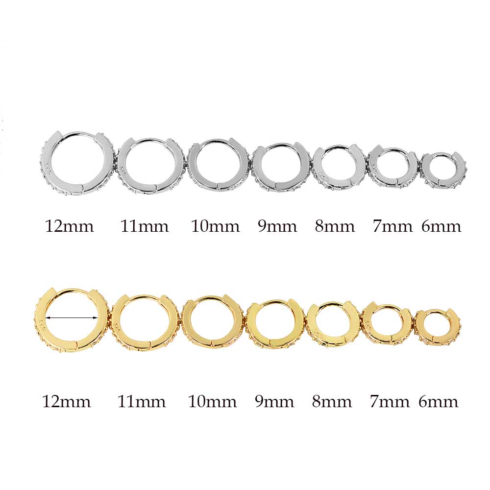 Regenbogen CZ Huggies Creolen  – Helix Cartilage Ring Bewertung und Preis
