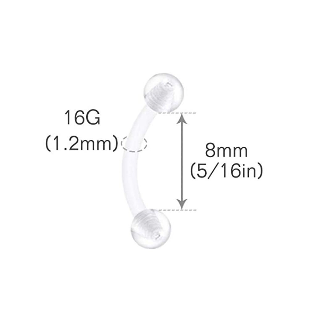 Klar Flexible Nach Vorne Helix – Helix Cartilage Ring Bewertung und Preis