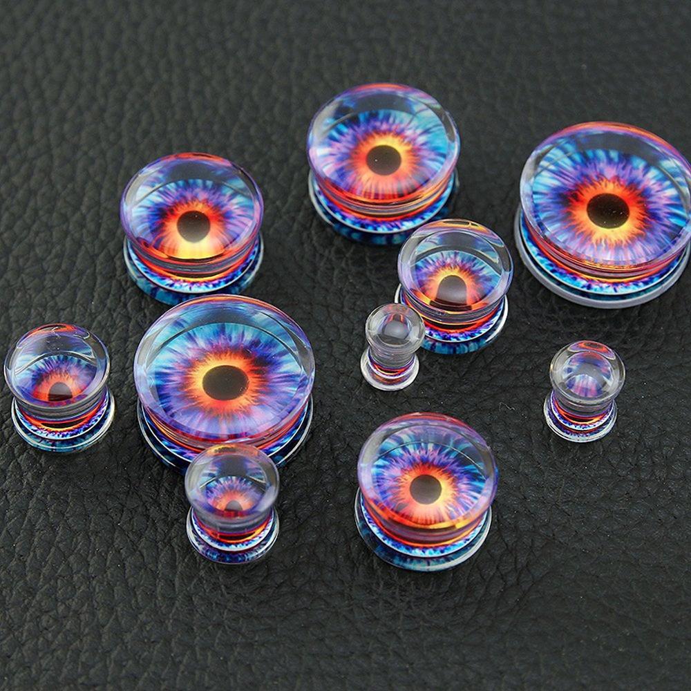 1 paar Acryl Leucht Schädel Oh – Body Jewelry Dermal Bewertung und Preis