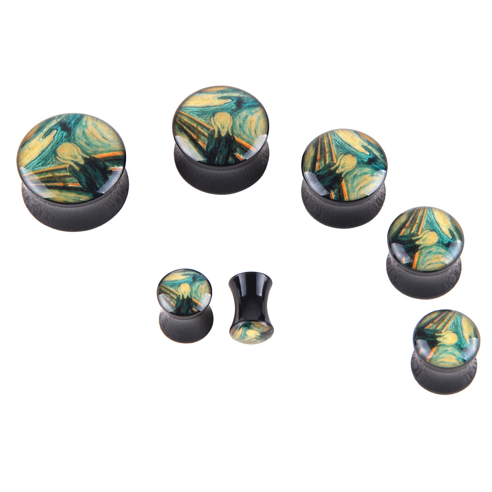 1 paar Acryl Leucht Schädel Oh – Body Jewelry Dermal Bewertung und Preis