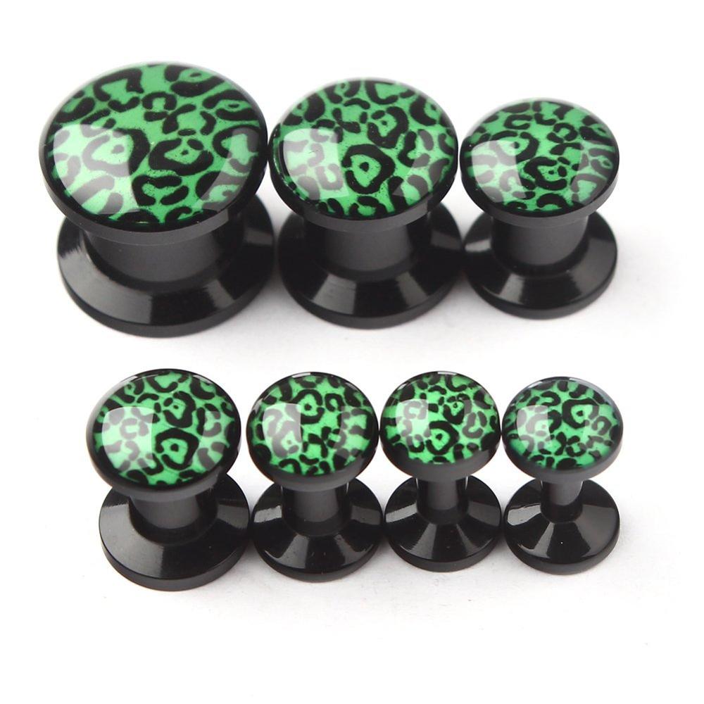 1 paar Acryl Leucht Schädel Oh – Body Jewelry Dermal Bewertung und Preis