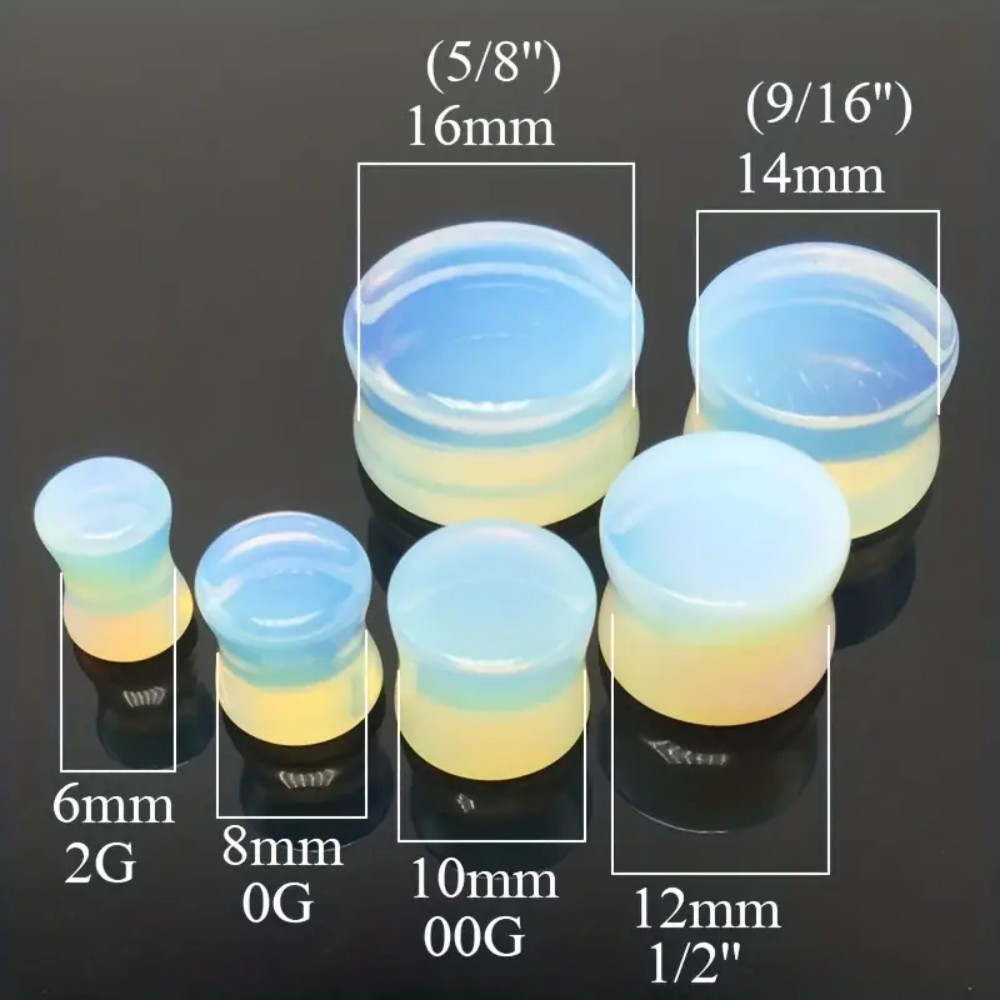 2 Stück Double Flared Ohrstöps – Body Jewelry Gauge Sizes Bewertung und Preis