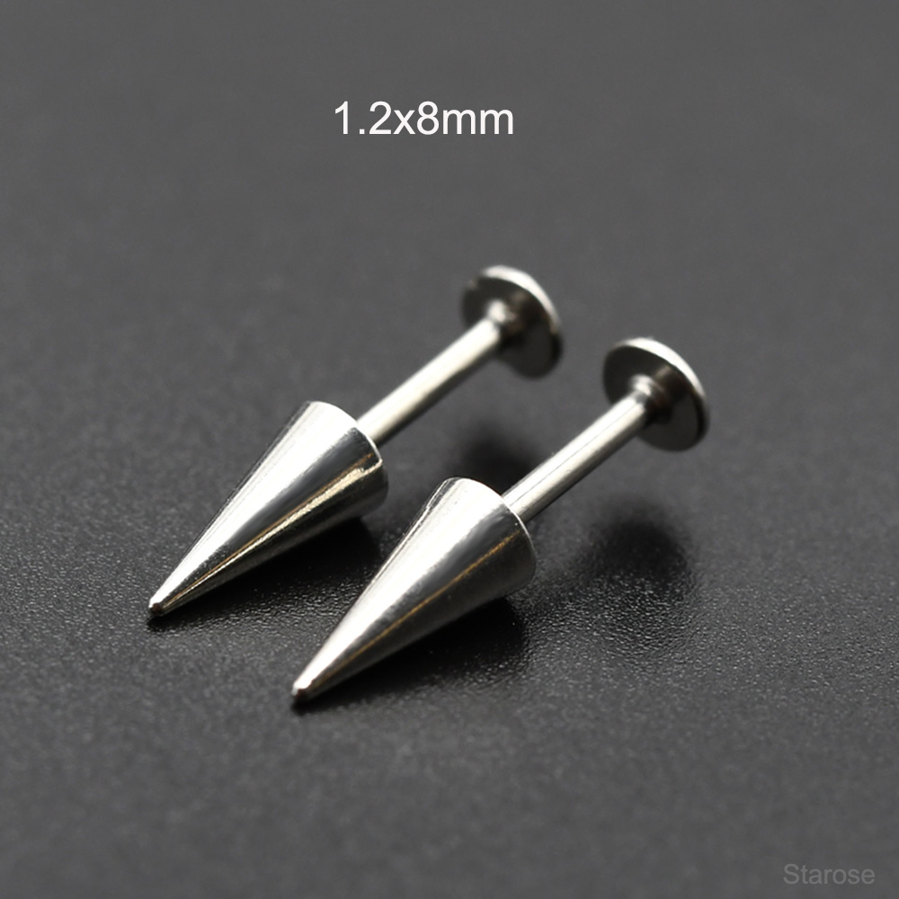 Starose 2 Stück Gothic Cone Ed – Body Jewelry Vertical Labret Bewertung und Preis