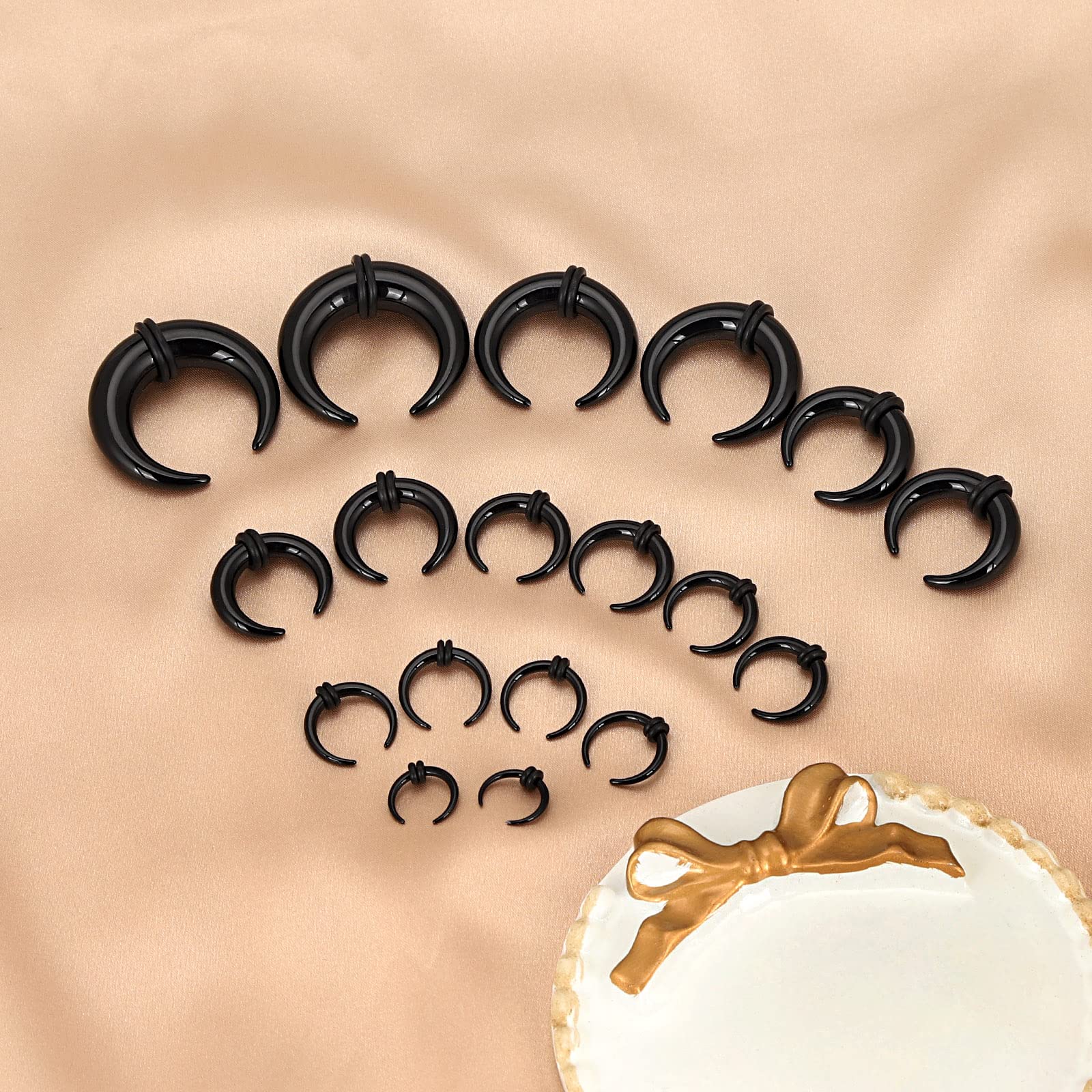 18 Stück Acryl Septum Pincher  – Body Jewelry Gauge Sizes Bewertung und Preis