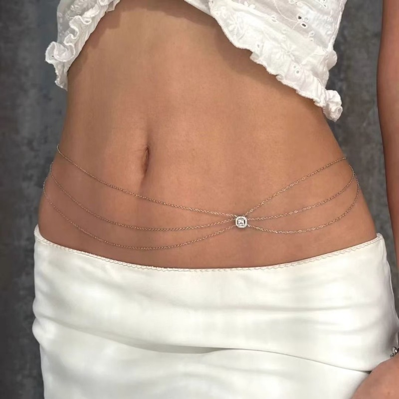 Sommer Heißer Metall-Taillenri – Body Jewelry Hot Bewertung und Preis