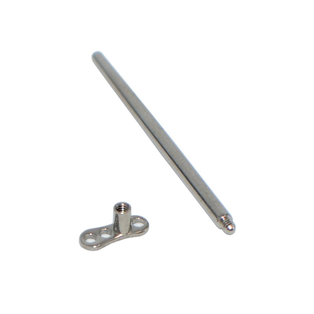 316L Chirurgischer Edelstahl E – Body Jewelry Dermal Bewertung und Preis