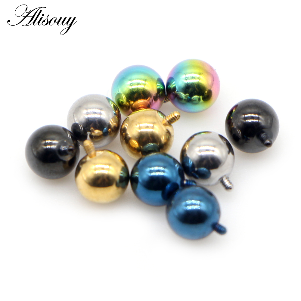 Alisouy 2PCS 3/4/5/6mm 16G Ede – Body Jewelry Dermal Bewertung und Preis