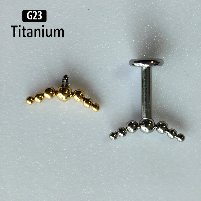 G23 Titan Piercing 7 Stück Kug – Body Jewelry Vertical Labret Bewertung und Preis