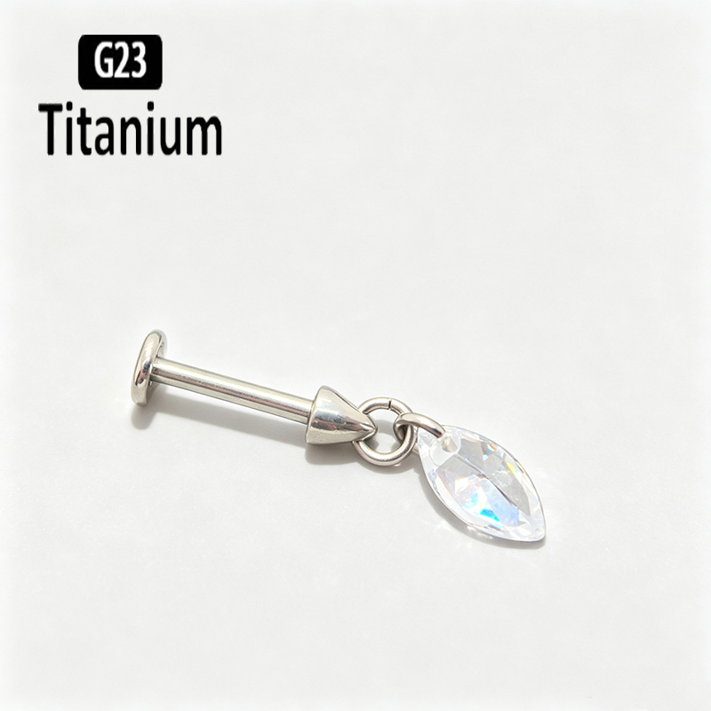 G23 Titan Piercing mit vertika – Body Jewelry Vertical Labret Bewertung und Preis