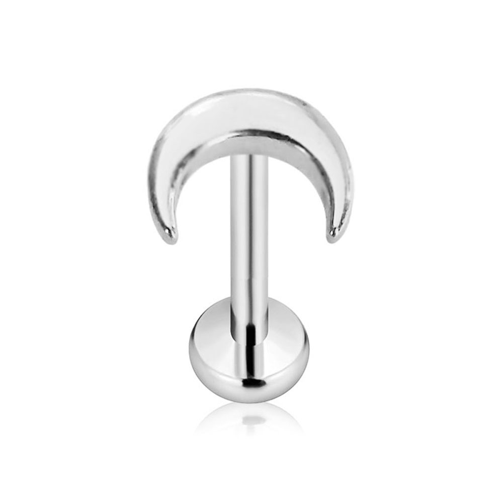 ASTM F136 G23 Titan Shiny Cres – Body Jewelry Threadless Bewertung und Preis