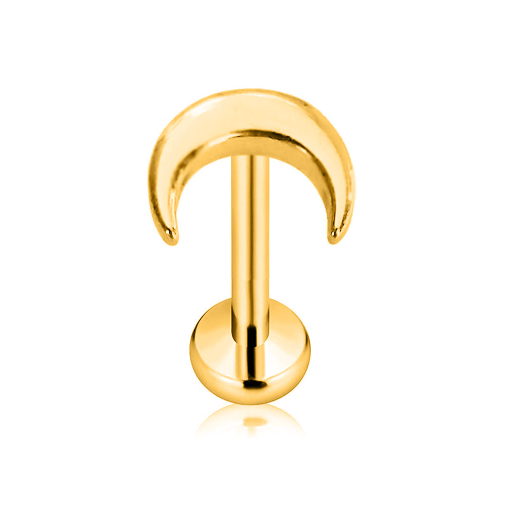 ASTM F136 G23 Titan Shiny Cres – Body Jewelry Threadless Bewertung und Preis