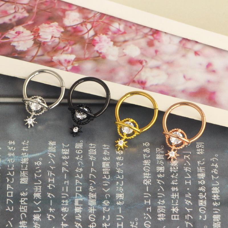 Septum-Ringe Planeten-Schmuck  – Helix Cartilage Ring Bewertung und Preis