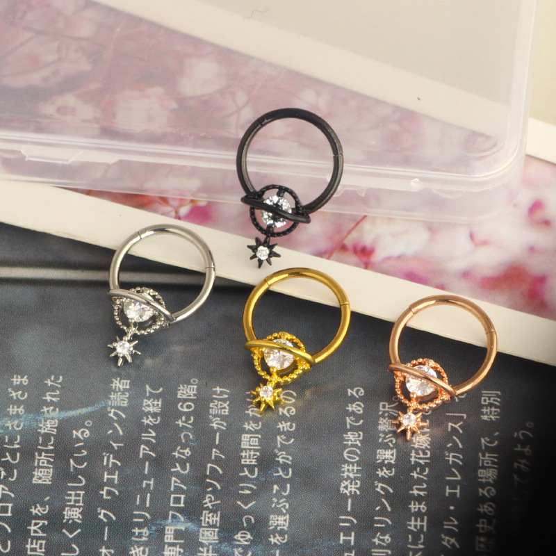 Septum-Ringe Planeten-Schmuck  – Helix Cartilage Ring Bewertung und Preis