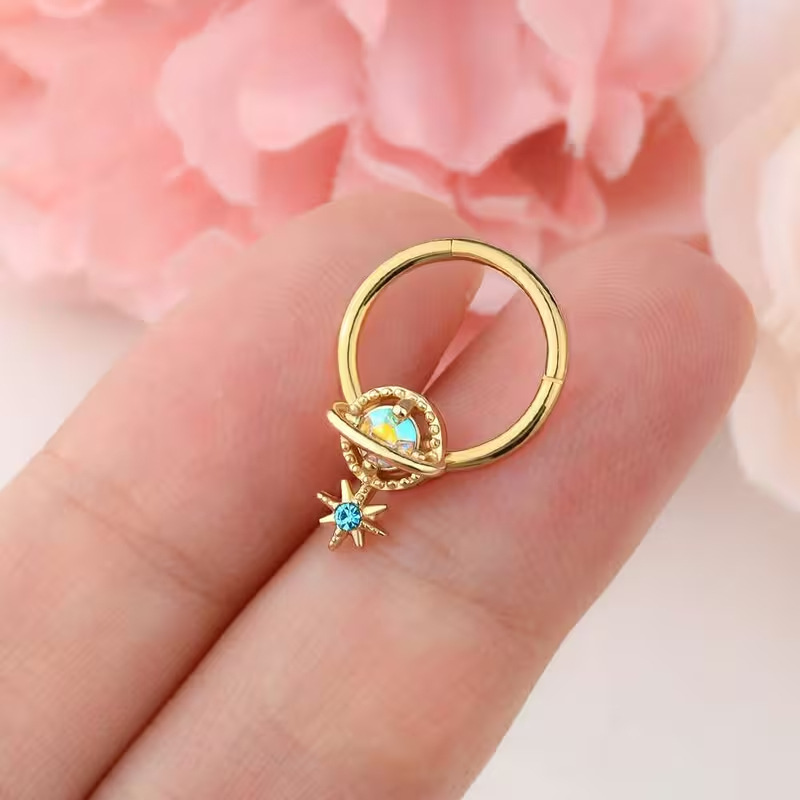 Septum-Ringe Planeten-Schmuck  – Helix Cartilage Ring Bewertung und Preis