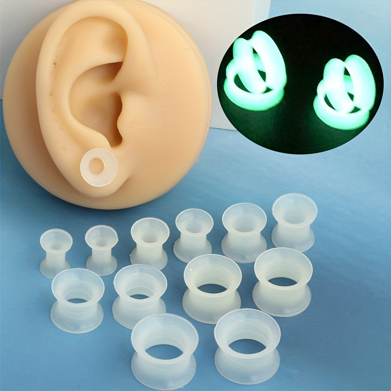 2 Stück Größe 3-30mm Leuchtend – Body Jewelry Gauge Sizes Bewertung und Preis