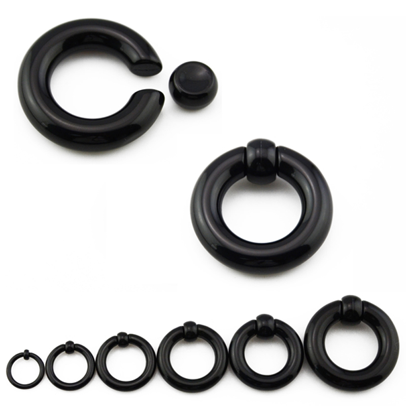 Paar Acryl BCR Captive Bead Ri – Body Jewelry Gauge Sizes Bewertung und Preis