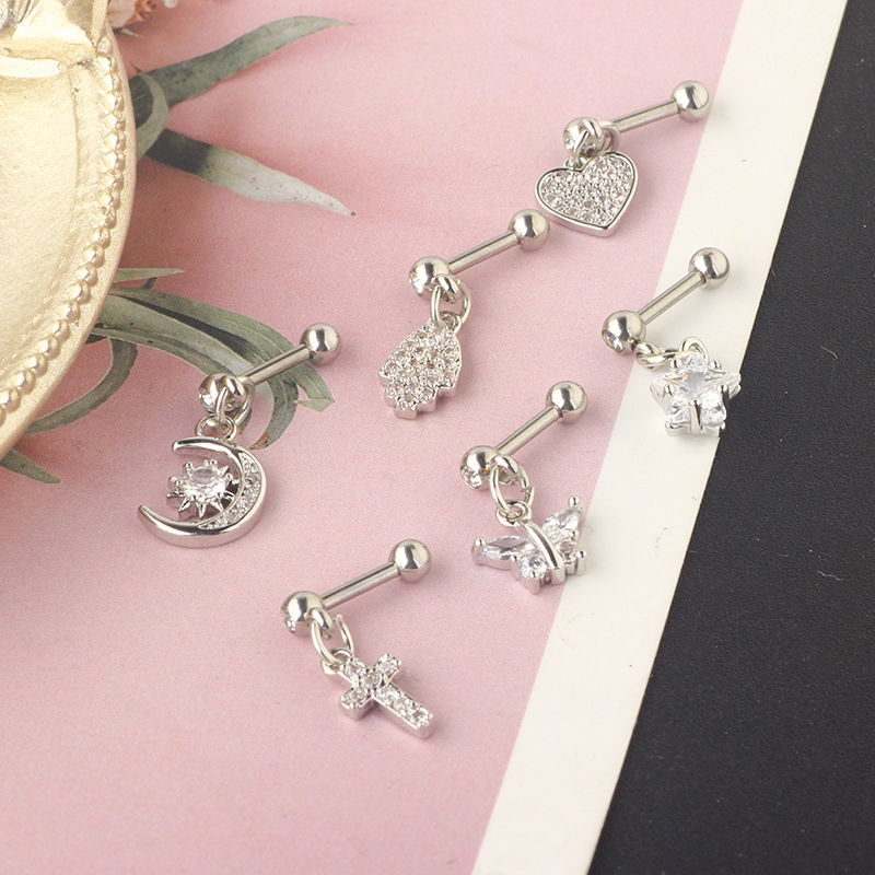 (.) Zirkon-Ohrringe für Helix- – Helix Cartilage Ring Bewertung und Preis