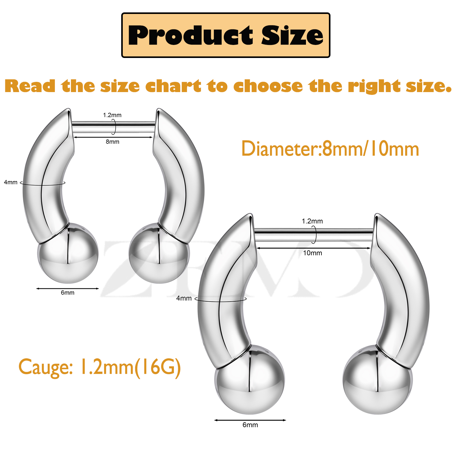 ZEMO 1 PC 16G Edelstahl Horn F – Body Jewelry Threadless Bewertung und Preis