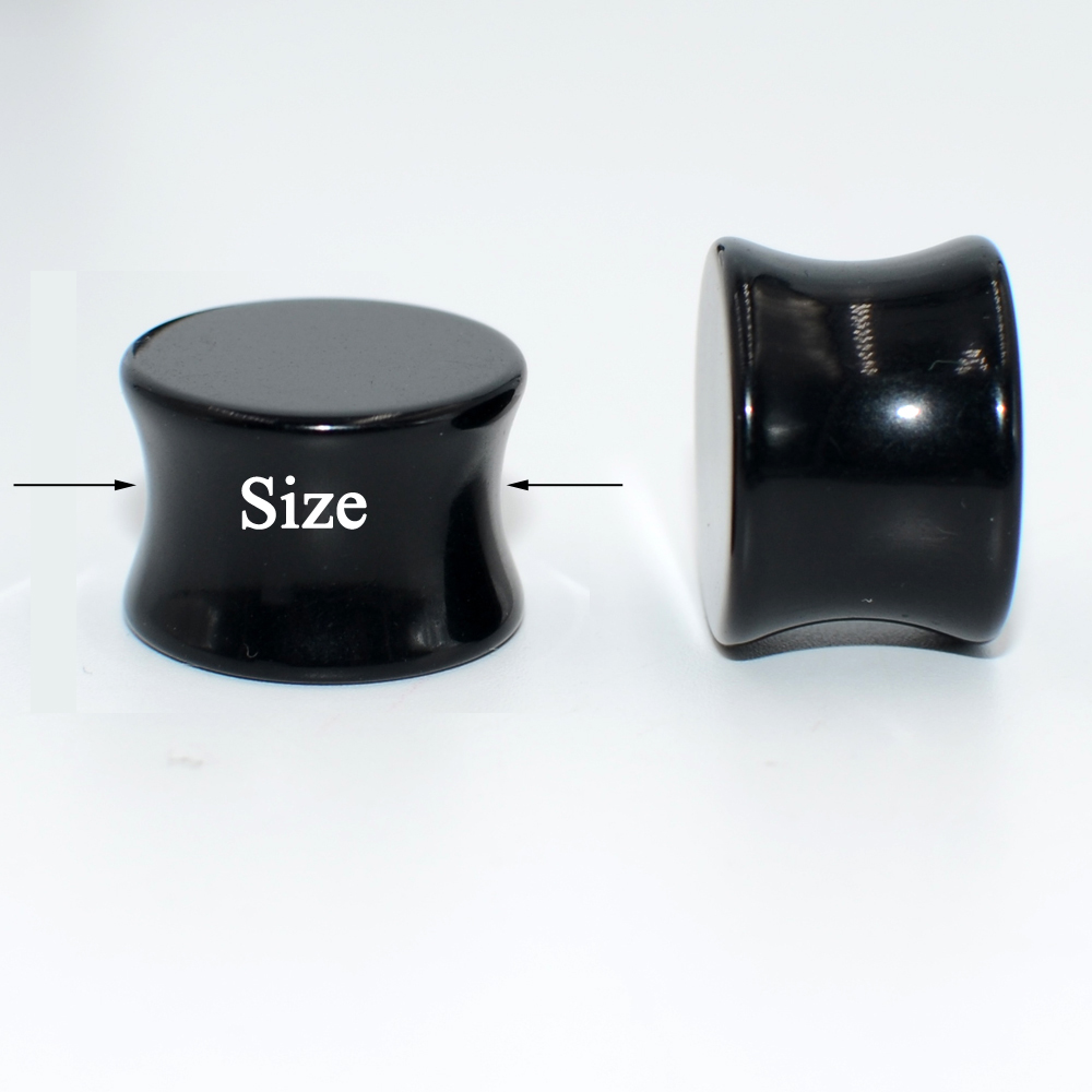 1 Paar 3 mm-50 mm große Größe  – Body Jewelry Gauge Sizes Bewertung und Preis