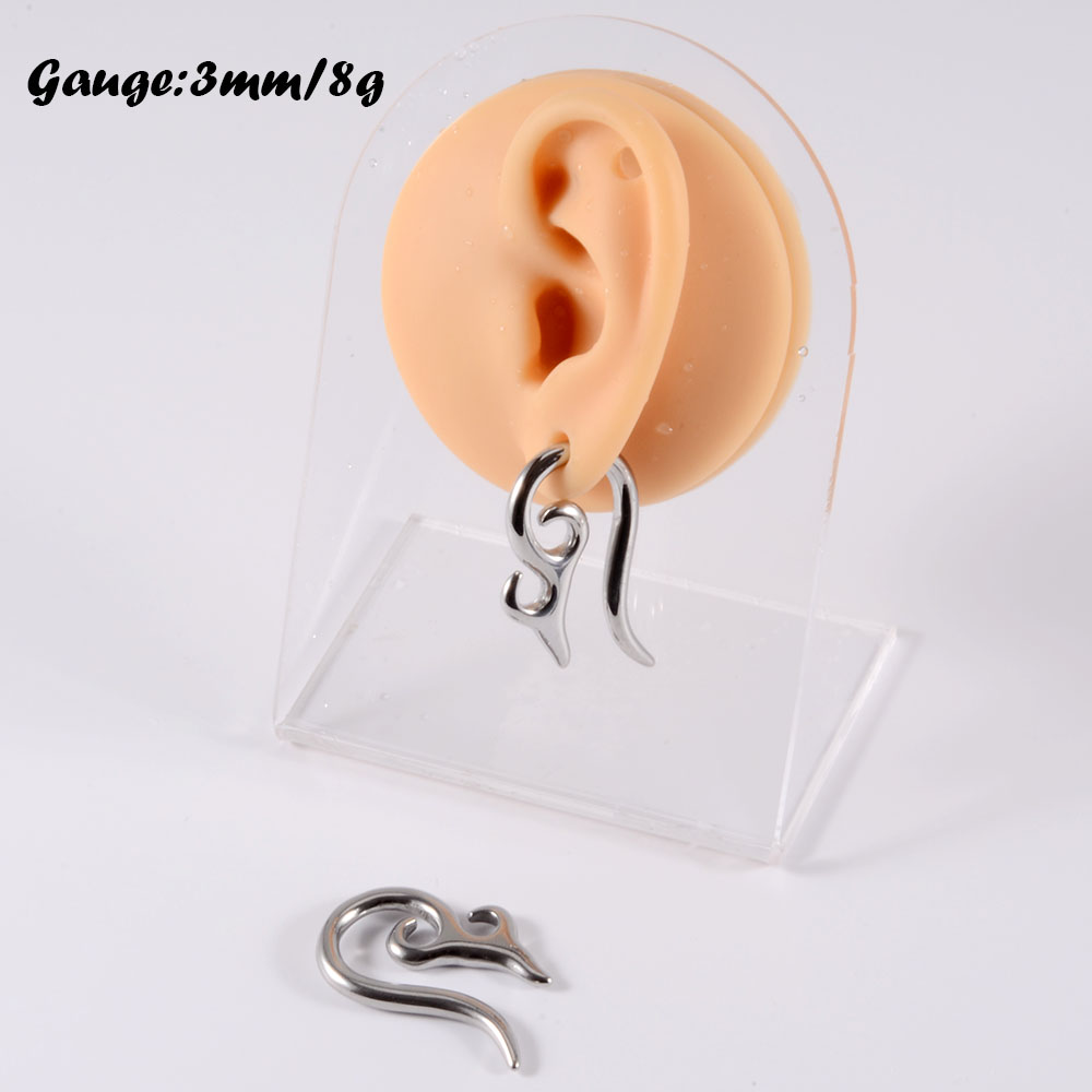PAAR Chirurgischer Stahl Schwe – Body Jewelry Gauge Sizes Bewertung und Preis