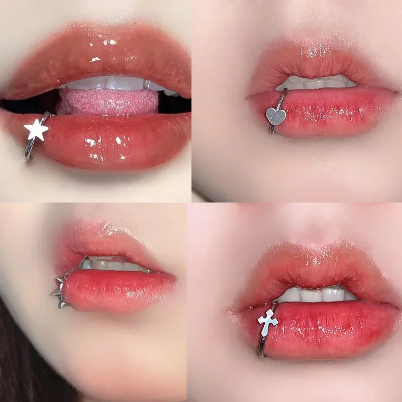 Edelstahl Lippen ring klappbar – Body Jewelry Vertical Labret Bewertung und Preis