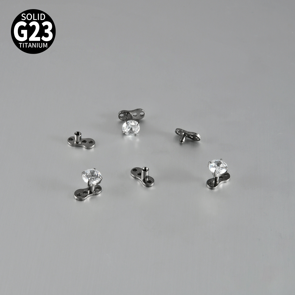 1PC 14G/16G Grade G23 Titan De – Dermal Anchor Top Bewertung und Preis