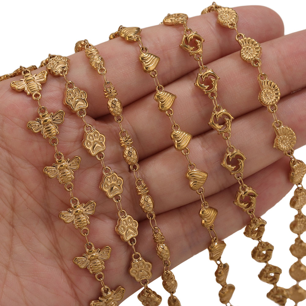 1M PVD Gold Edelstahl Herz Ste – Body Jewelry In Bulk Bewertung und Preis