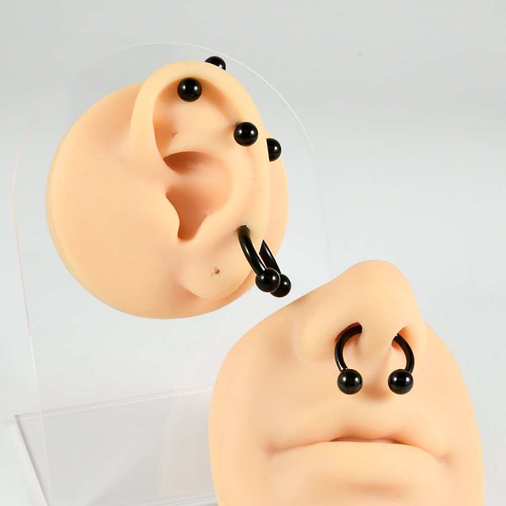 1pc Edelstahl große Biegung La – Body Jewelry Gauge Sizes Bewertung und Preis