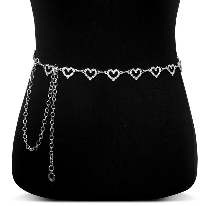 Modische Strass-Herz-Taillenke – Body Jewelry In Bulk Bewertung und Preis