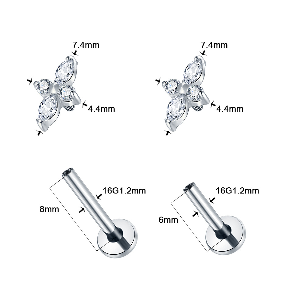 1 Stück G23 Titan Labret Pierc – Helix Cartilage Ring Bewertung und Preis