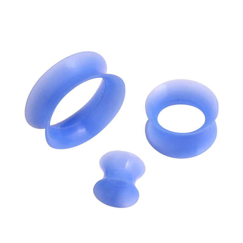 1 paar Silikon Plugs und Tunne – Body Jewelry Gauge Sizes Bewertung und Preis