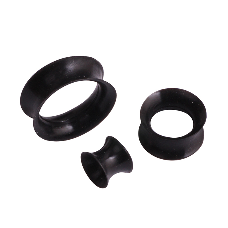 1 paar Silikon Plugs und Tunne – Body Jewelry Gauge Sizes Bewertung und Preis