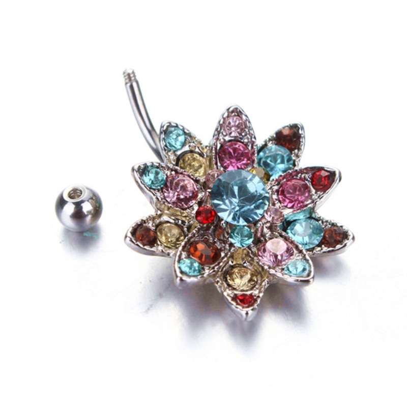 Heiße Edelstahl cz Kristall bl – Body Jewelry Hot Bewertung und Preis
