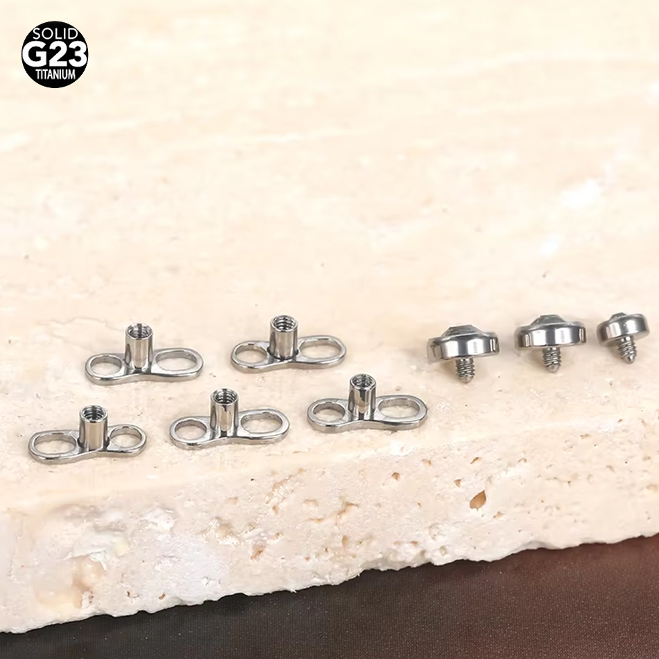 1 Stück/5 Stück Titan Micro De – Body Jewelry Dermal Bewertung und Preis