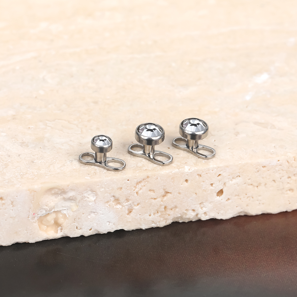 1 Stück/5 Stück Titan Micro De – Body Jewelry Dermal Bewertung und Preis