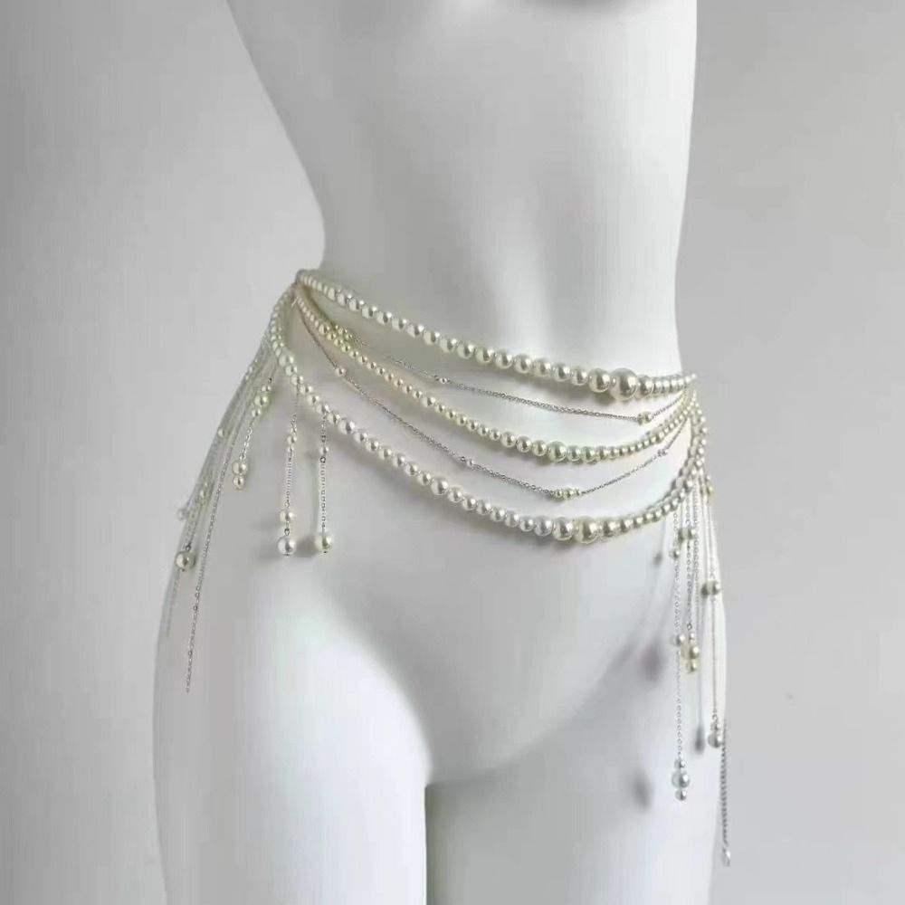 Mode Elegante Perle Taille Ket – Body Jewelry In Bulk Bewertung und Preis