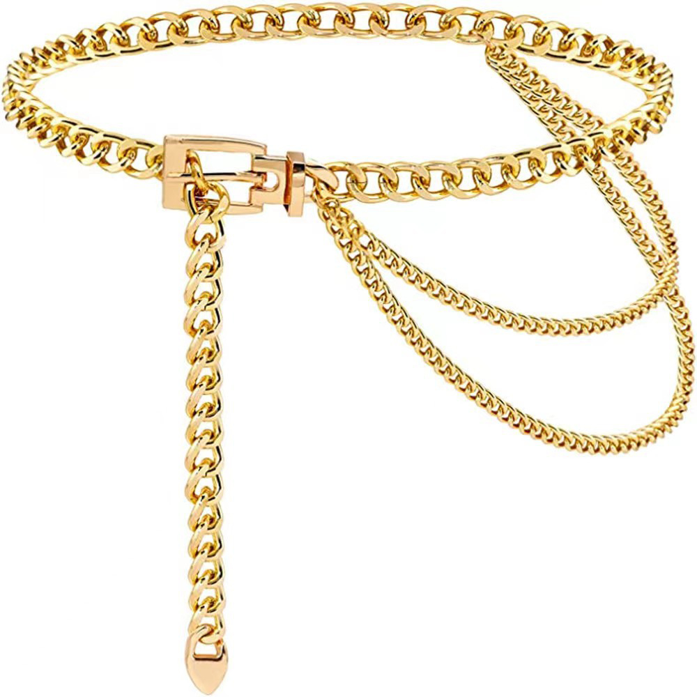 Punk Taille Kette Metall Gürte – Body Jewelry In Bulk Bewertung und Preis